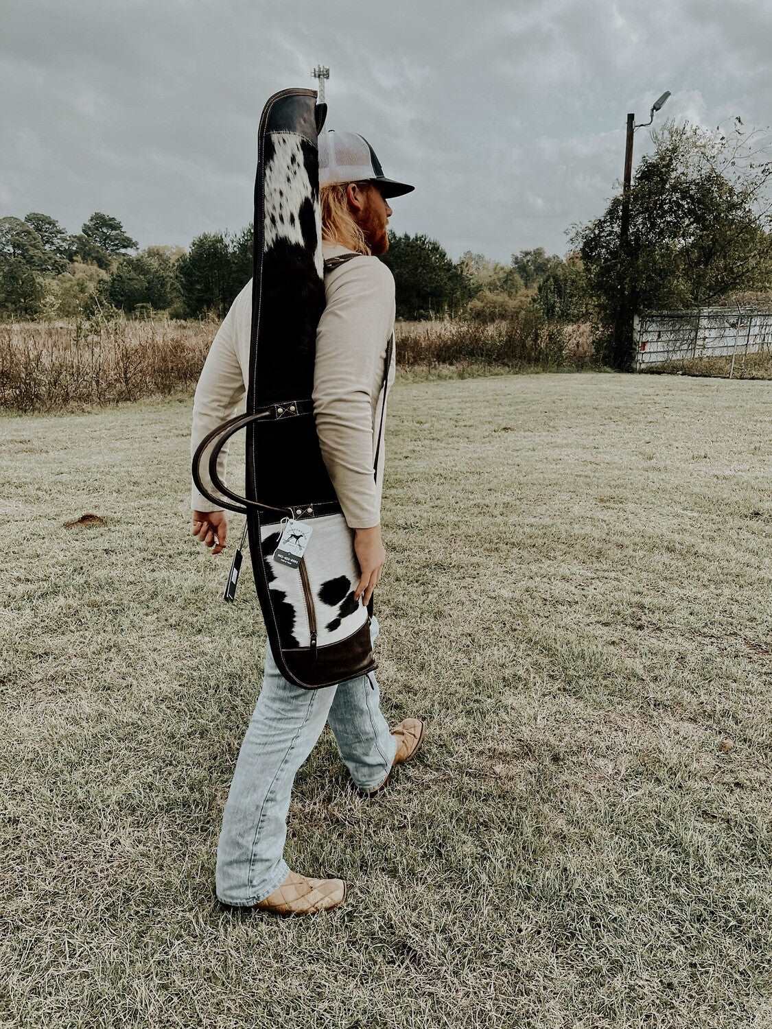 Cowhide Long Carry Case