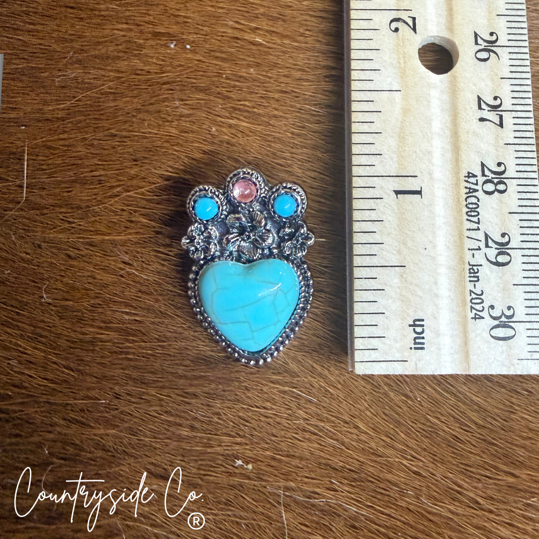 Heart Jewel Earrings