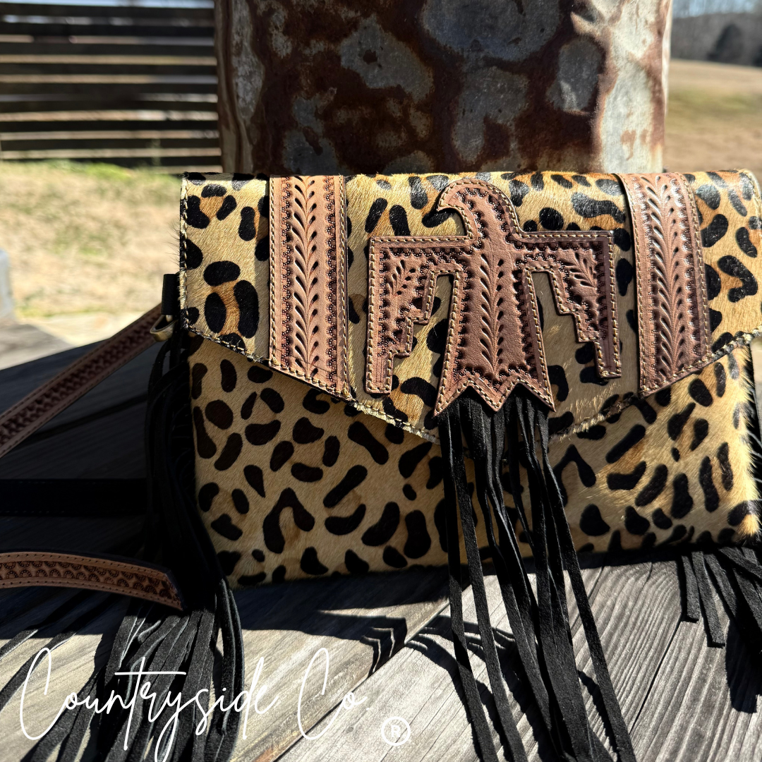 Freebird Cowhide Purse