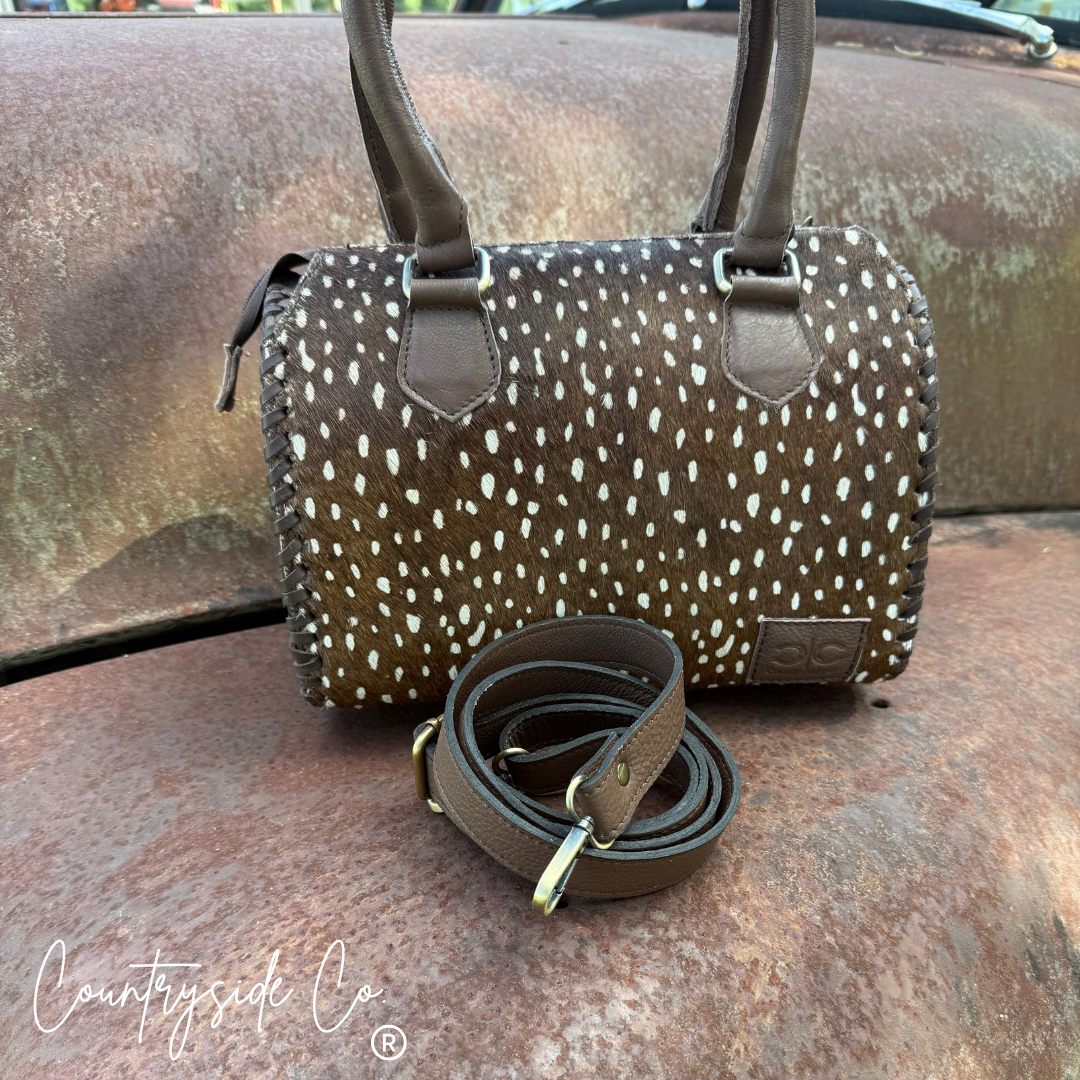 Wild Axis Scarf Edition Cowhide Soft Speedy Bag