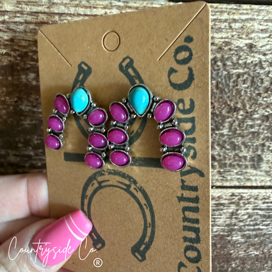 Neon Prairie Earrings