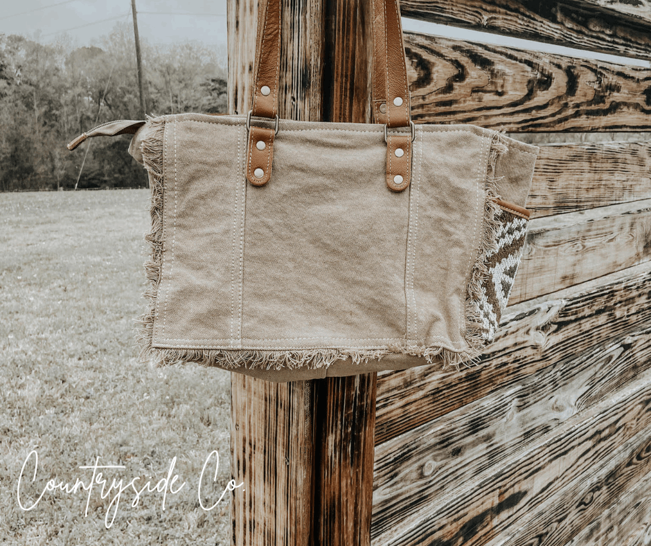 Elisa Cowhide Small Tote Bag