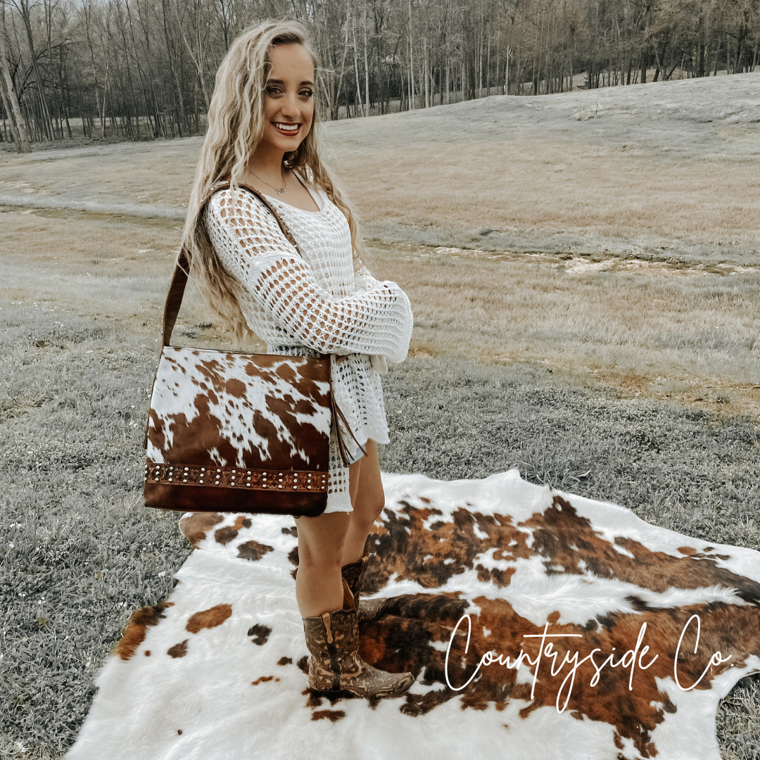 Cowhide Leather Purse