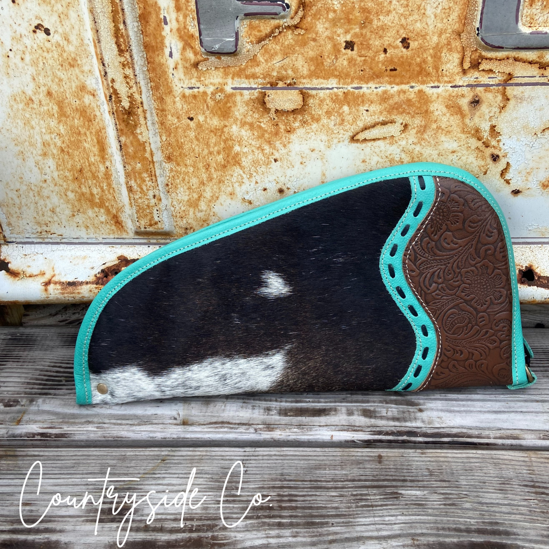 Turquoise Trail Cowhide 15" Carry Case