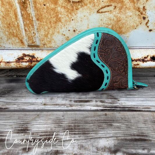 Turquoise Trail Cowhide 11" Carry Case