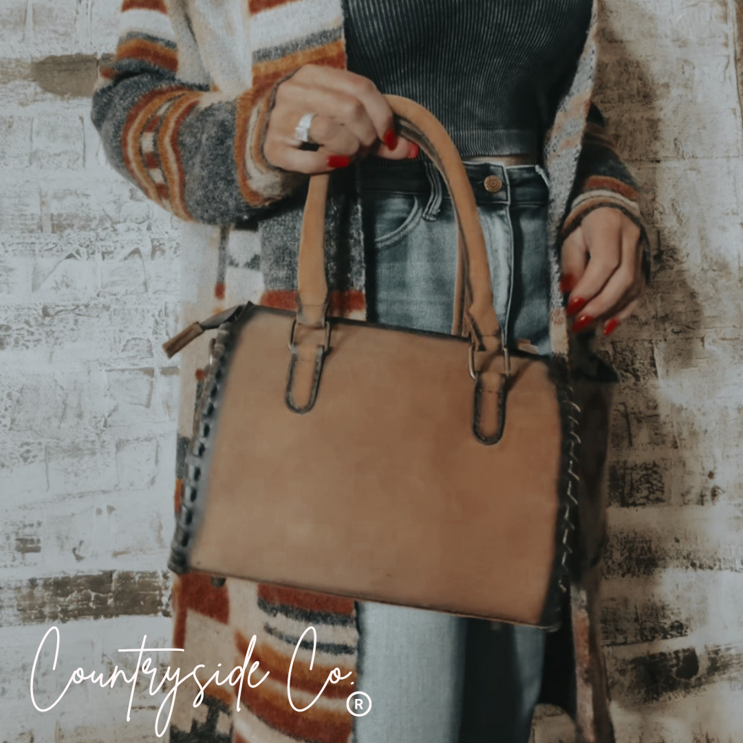 Bailey Leather Small Barrel Bag