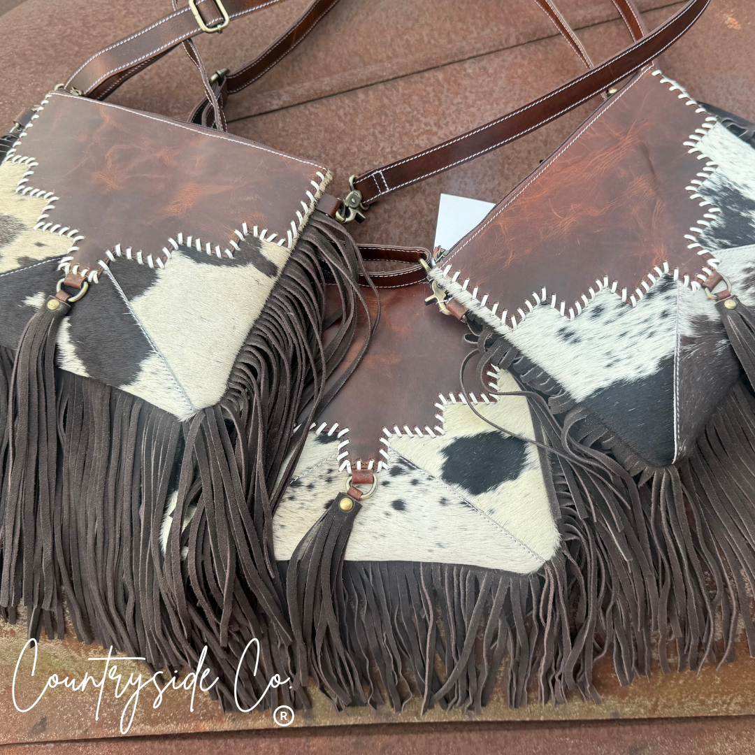 Roper Cowhide Purse by Countryside Co.