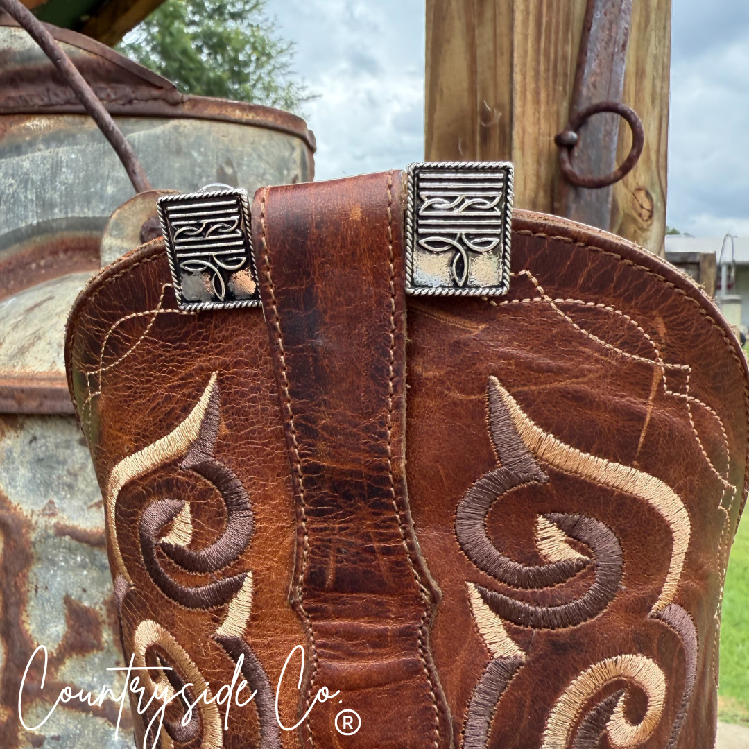 Boot Stitch Earrings