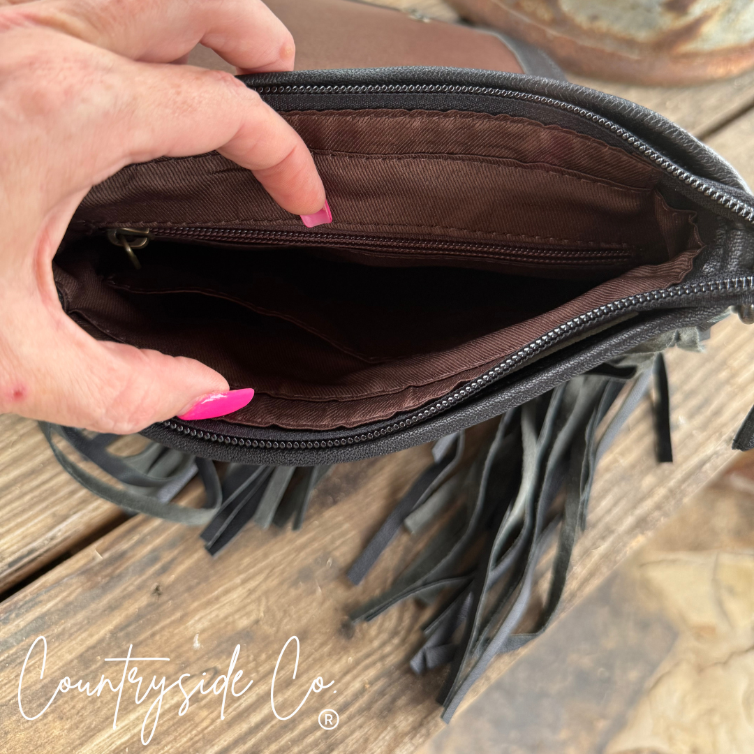 Cowgirl Crush Tooled Leather Purse