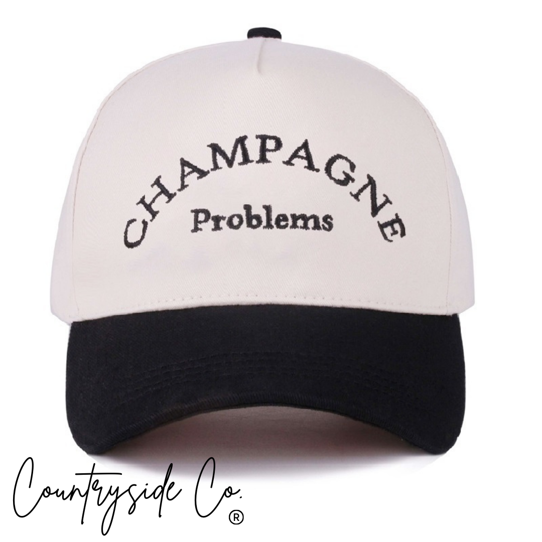 Champagne Problems Trucker Hat