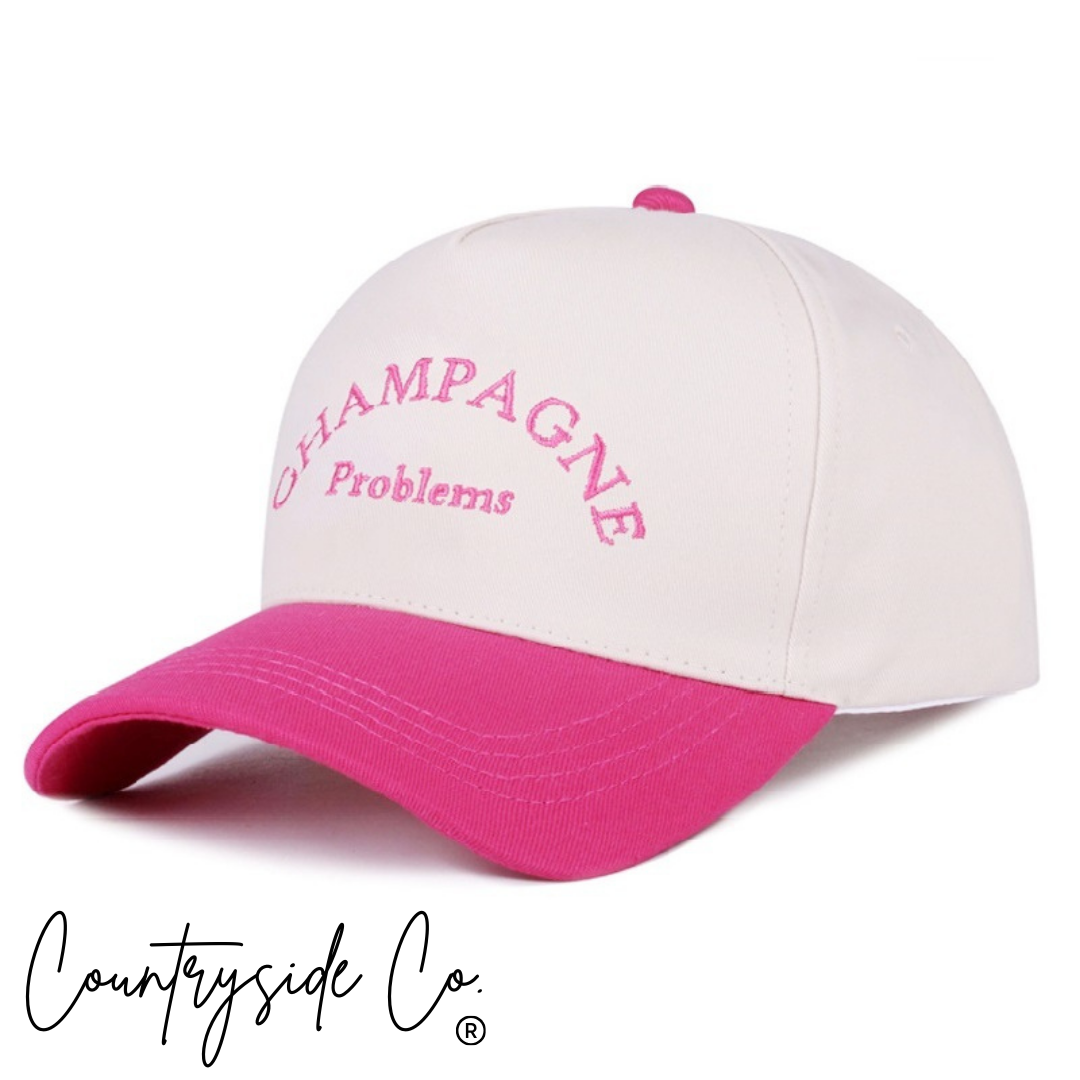 Champagne Problems Trucker Hat