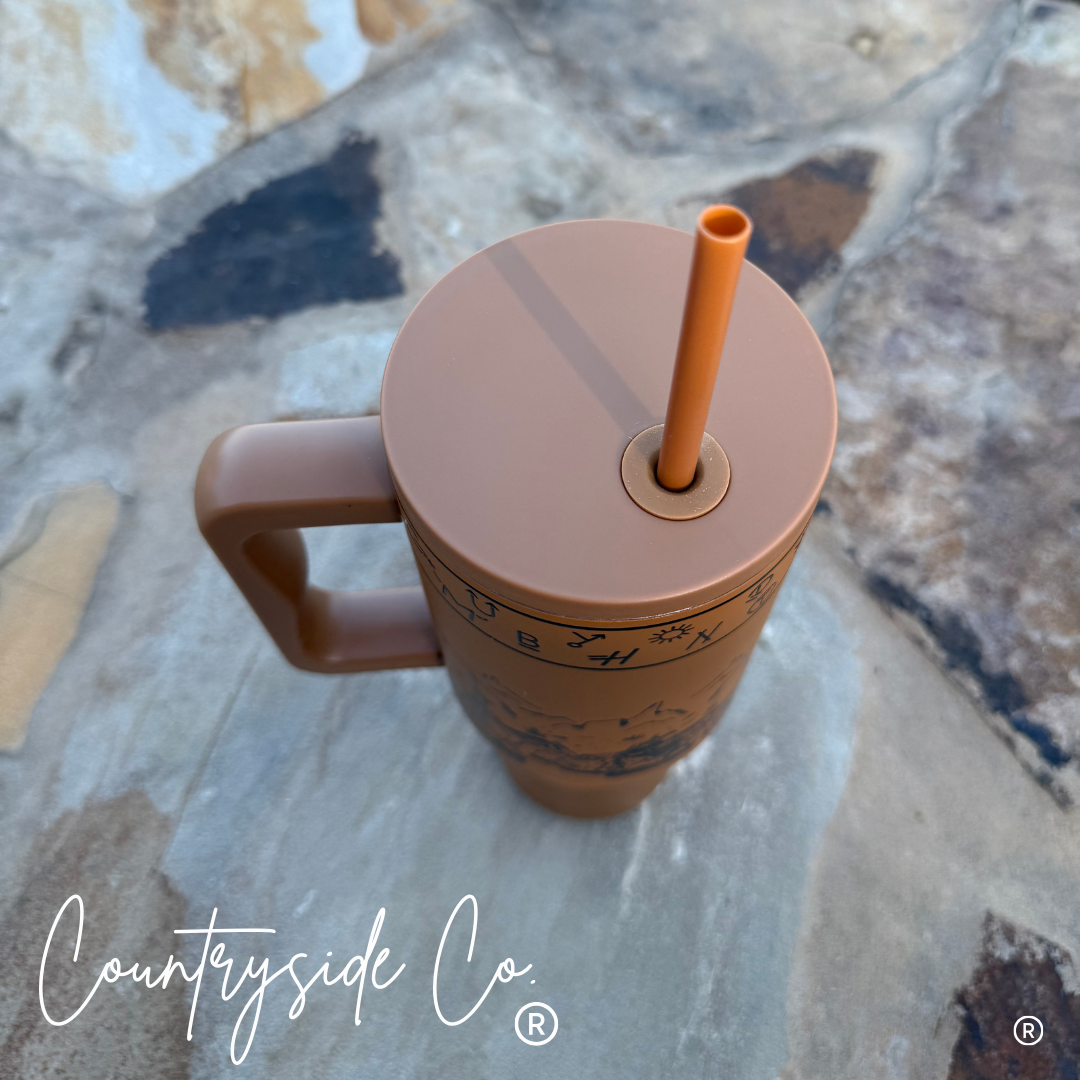 Rustic Roundup 40oz Insulated Tumbler Cup