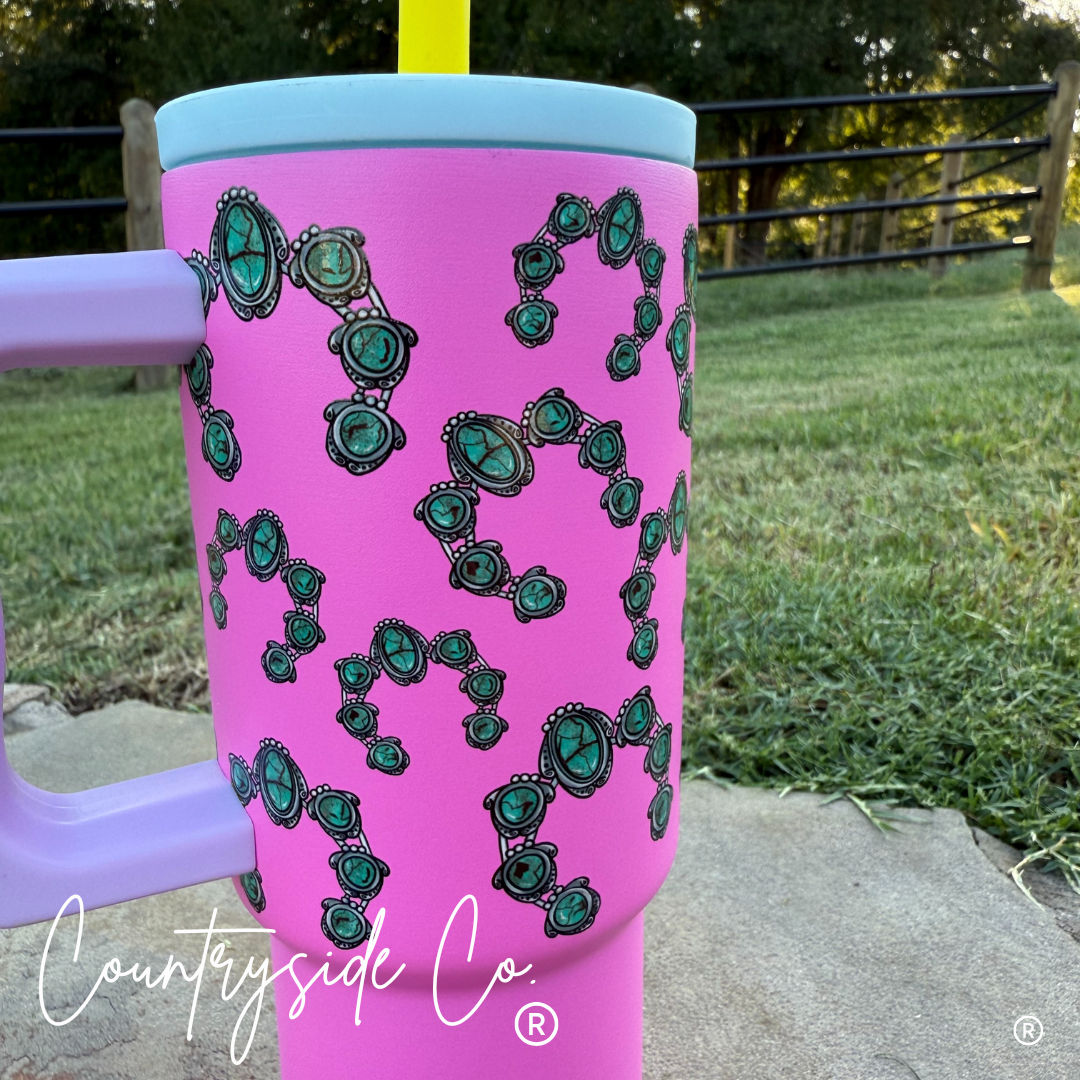 Neon Moon 24oz Insulated Tumbler Cup