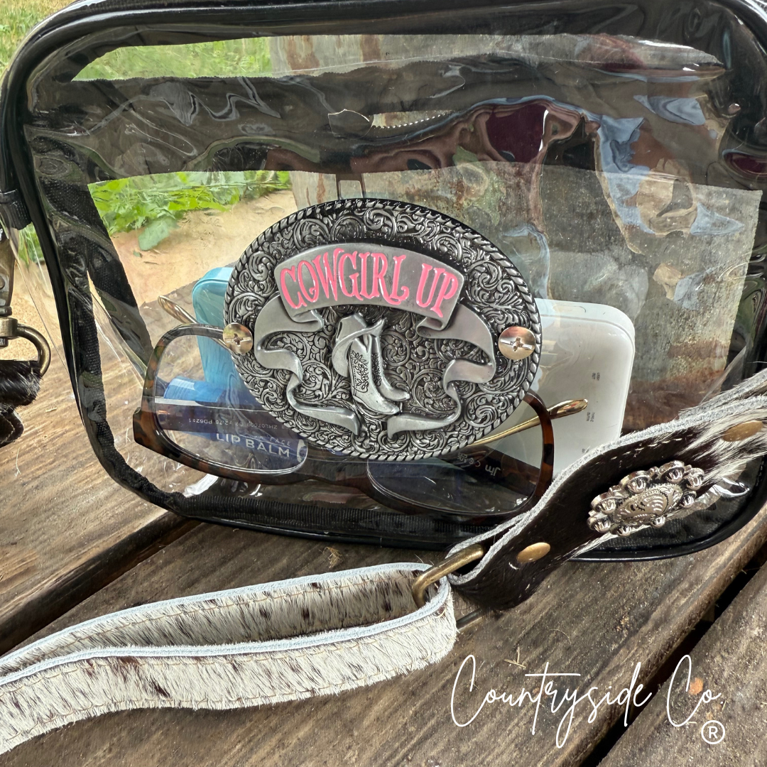 Cowgirl Up Clear Festival NFR Stadium Bag