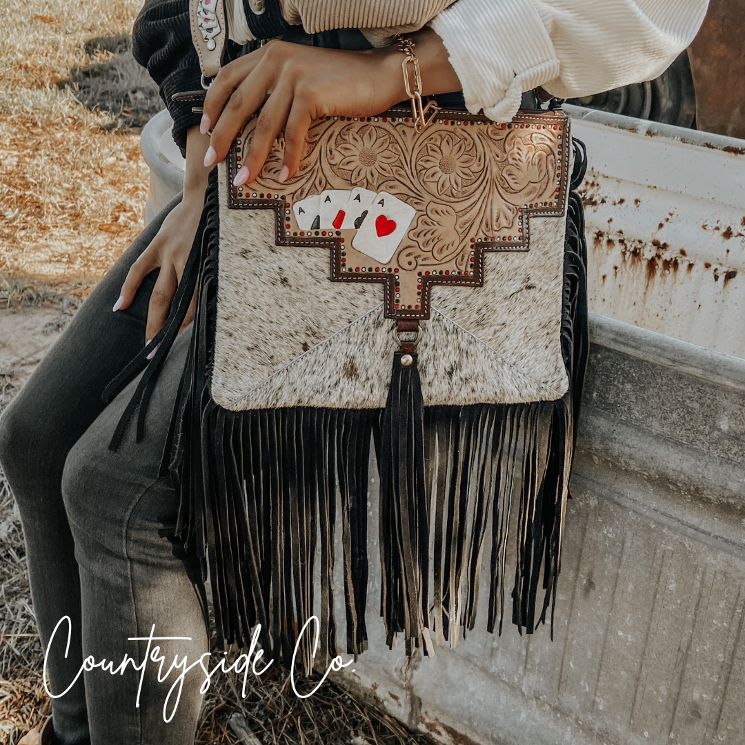 The Gambler Fringe Purse LIMITED EDITION by Countryside Co