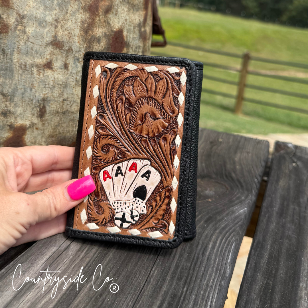 The Little Gambler Leather Wallet