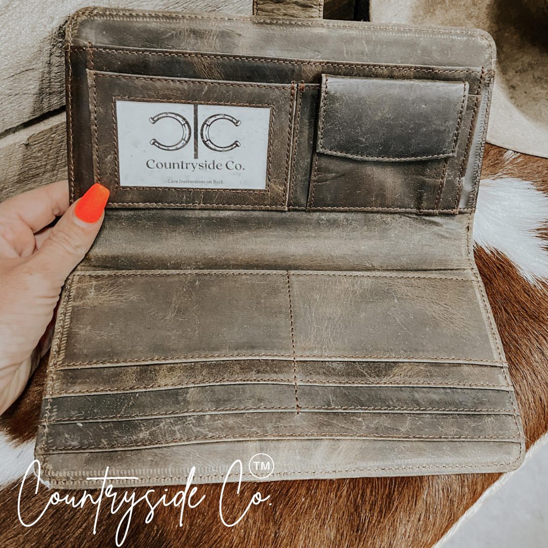 Loretta Cowhide Wallet