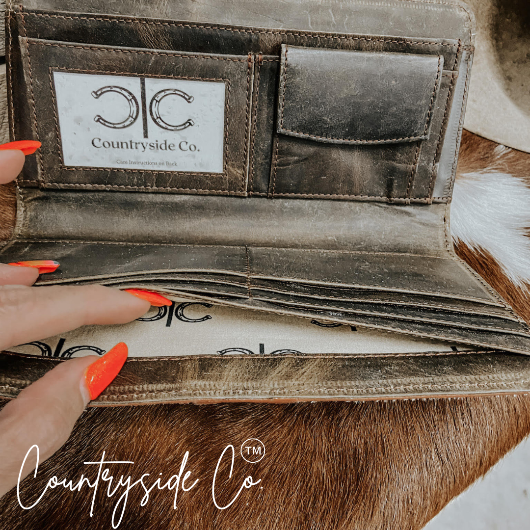 Loretta Cowhide Wallet