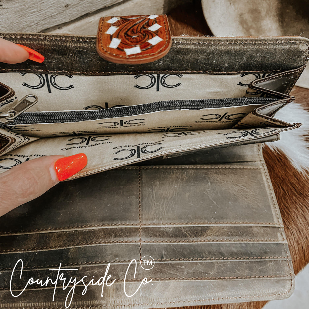 Loretta Cowhide Wallet