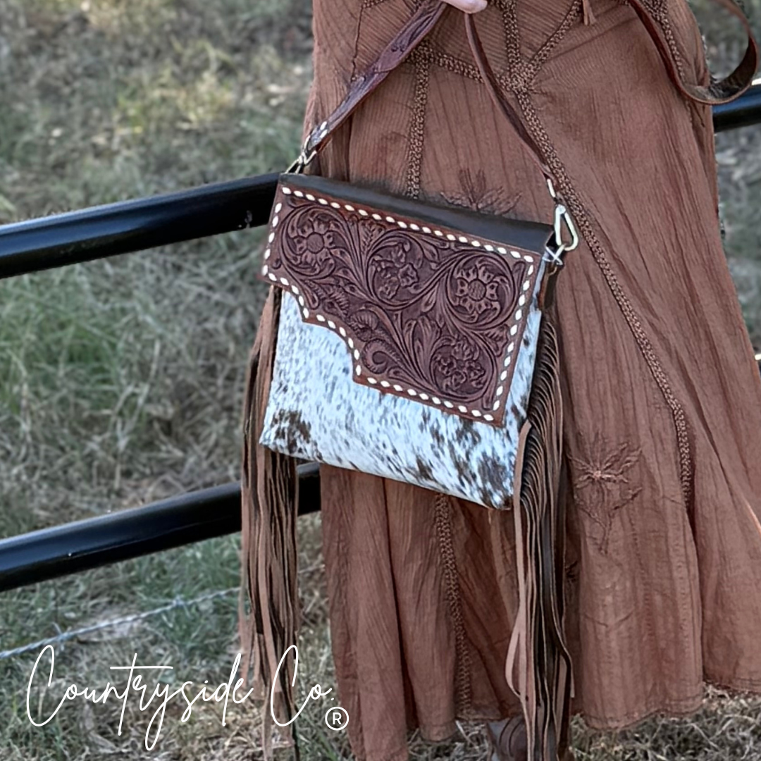 Georgia Conceal Carry Tooled Leather Purse – Countryside Co.