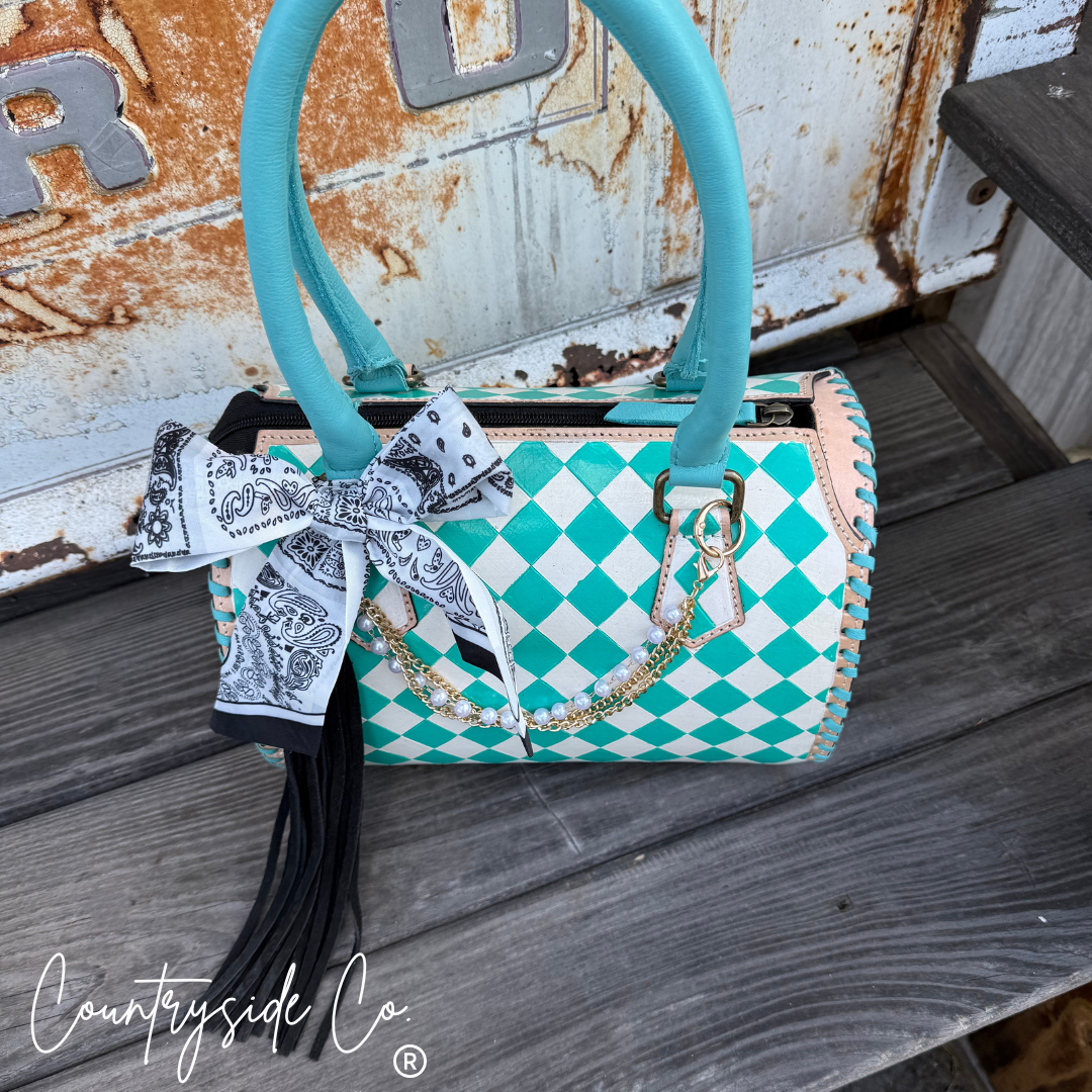 Tiffany Checkered Med. Speedy Bag