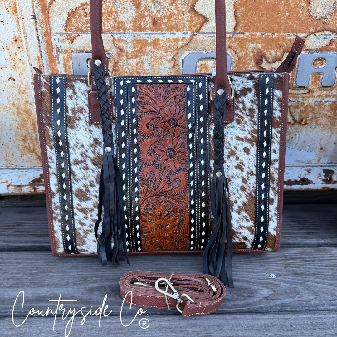 Primrose Leather Concealed Carry Purse
