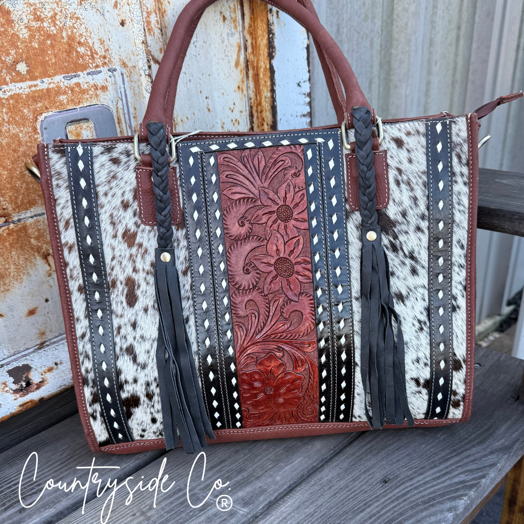 Primrose Leather Concealed Carry Purse