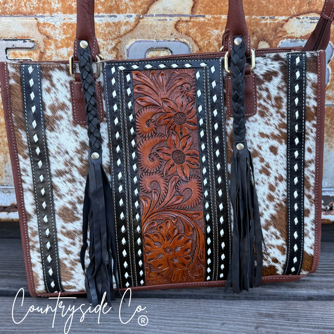Primrose Leather Concealed Carry Purse