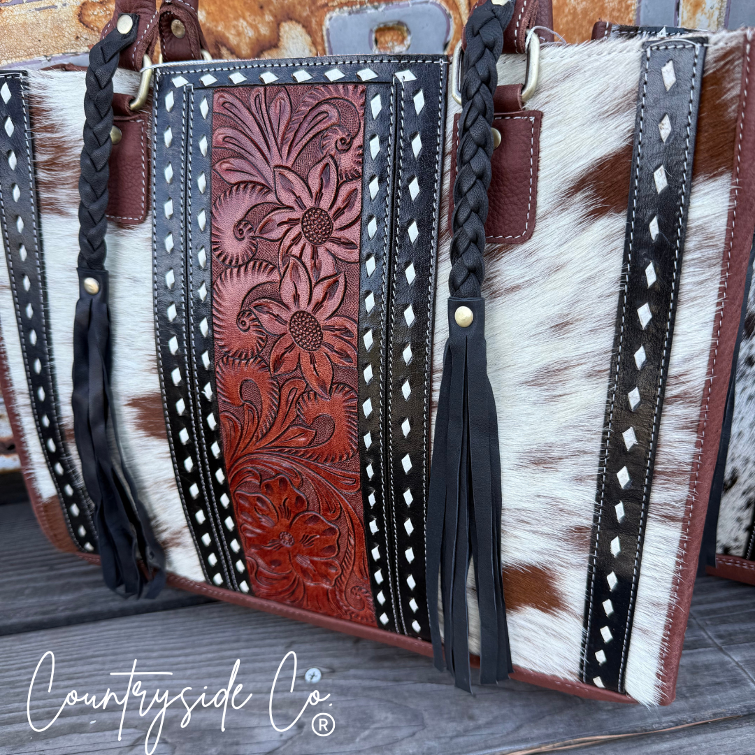 Primrose Leather Concealed Carry Purse