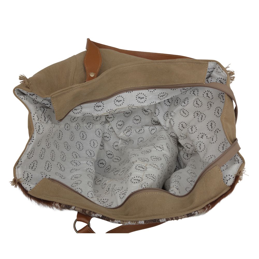 Elisa Cowhide Weekender Bag