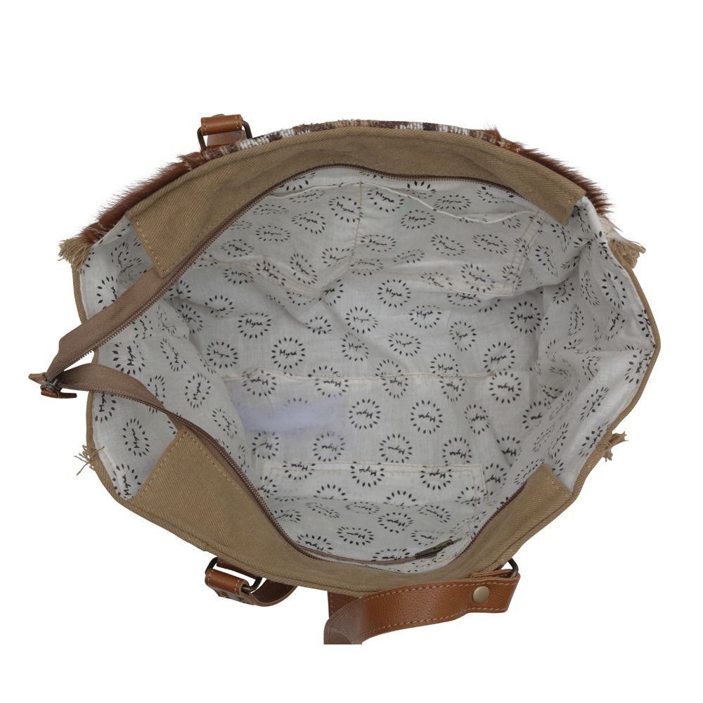 Elisa Cowhide Small Tote Bag
