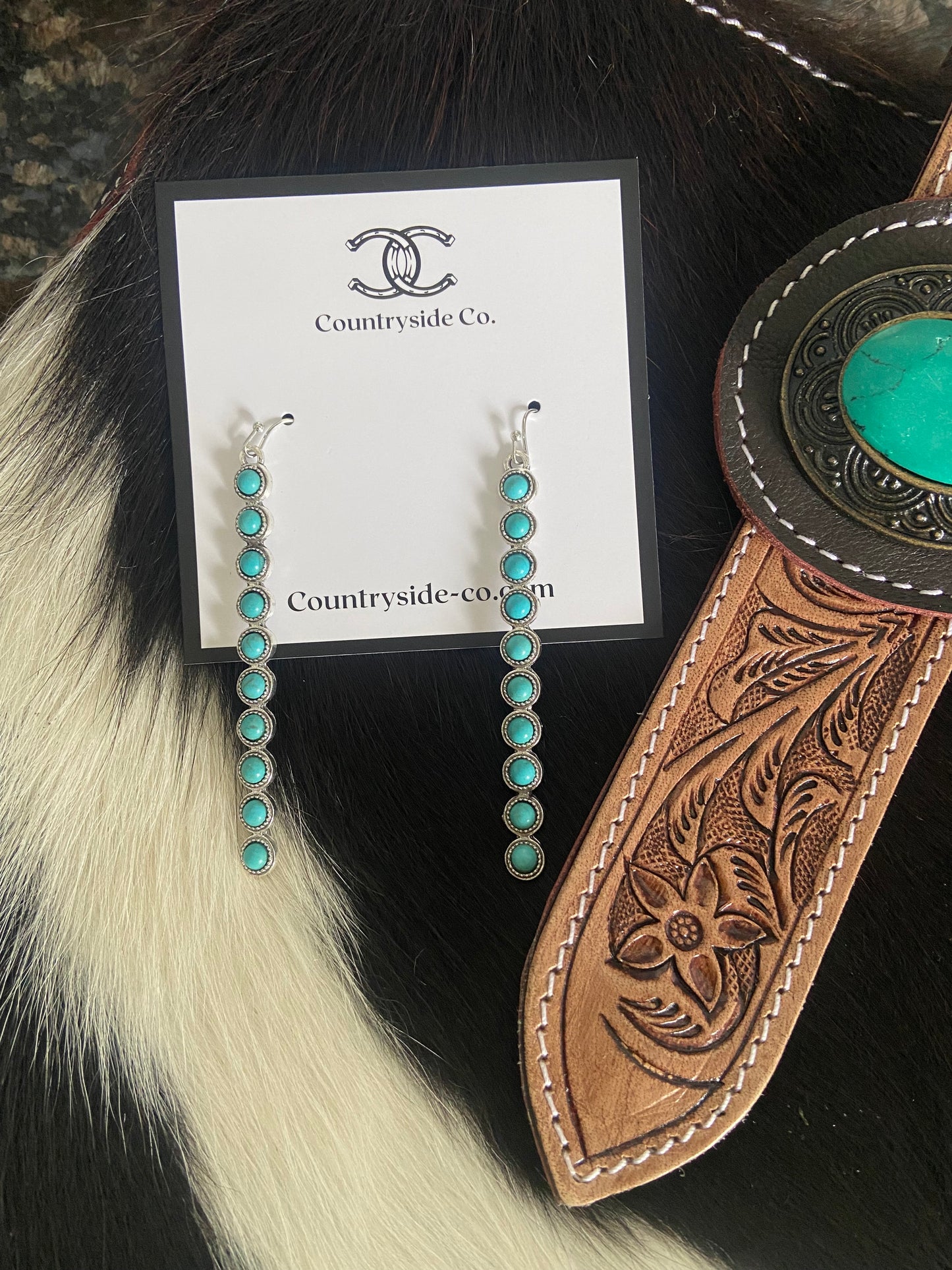 The Drop Turquoise Earrings