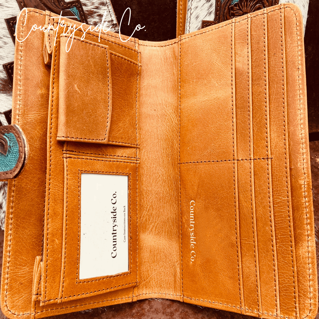 Lockhart Cowhide Wallet by Countryside Co.