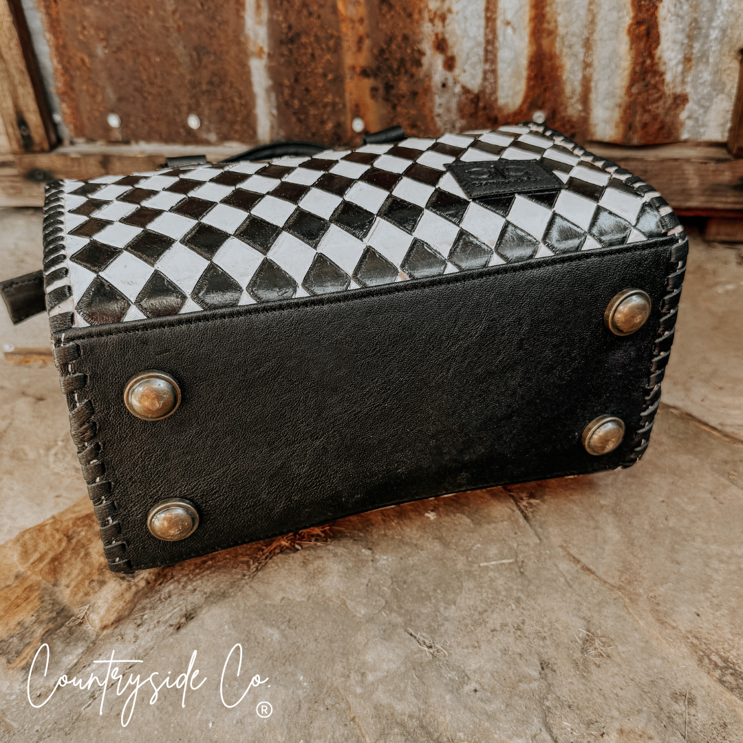 Bailey Checkered Speedy Bag