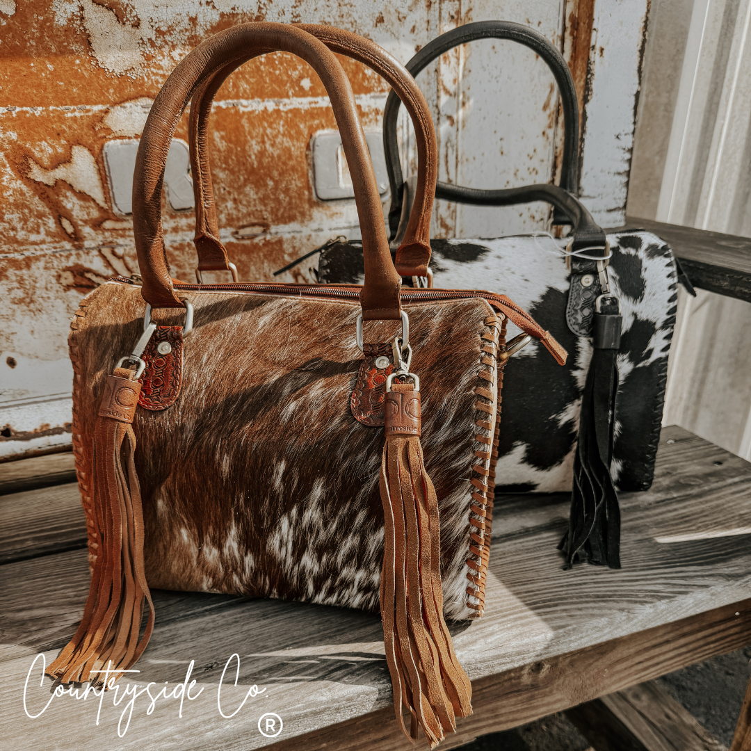 Signature Cowhide Speedy Bag