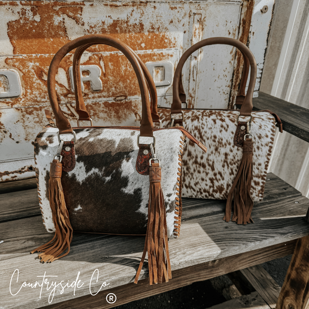 Signature Cowhide Speedy Bag