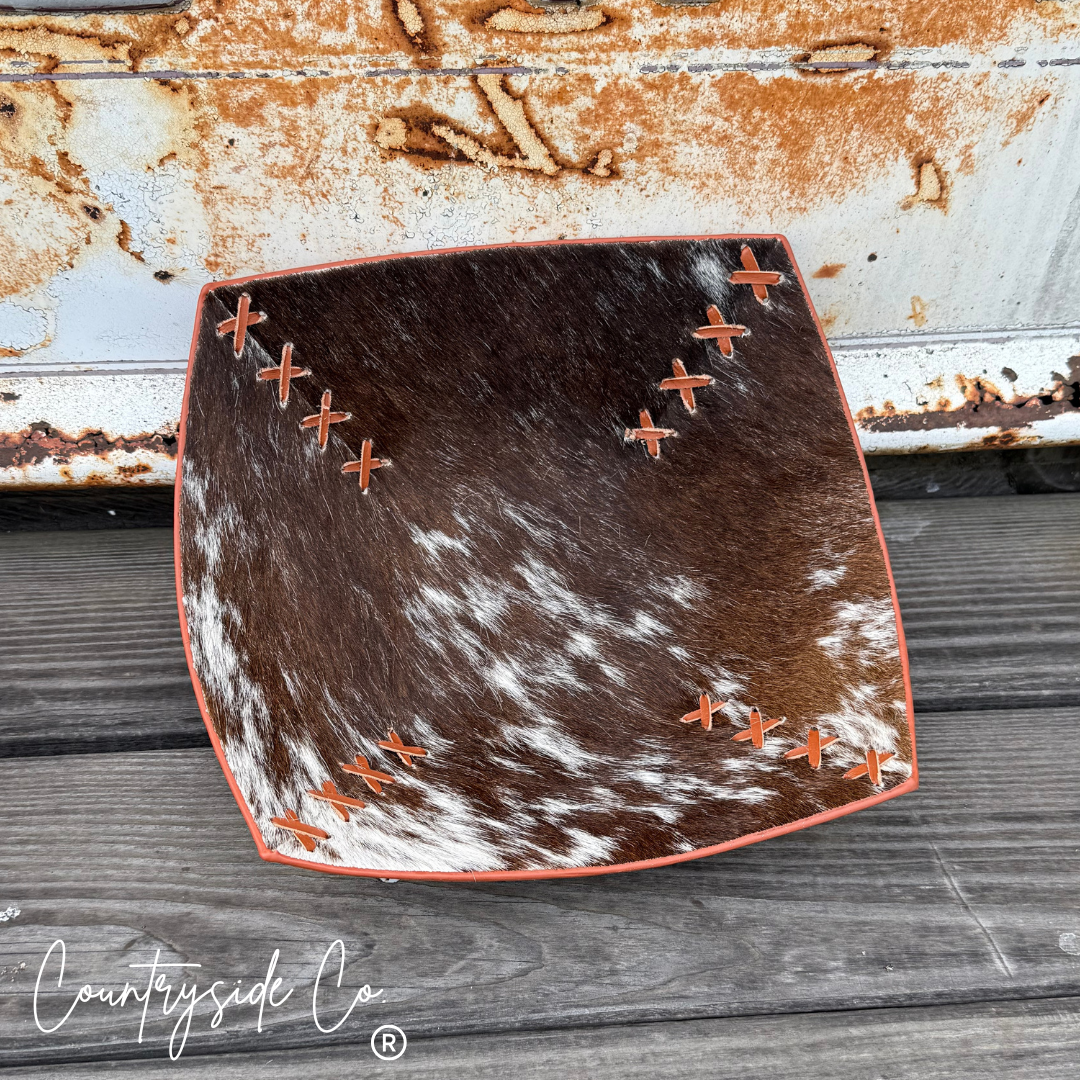 Cowhide Large Bowls