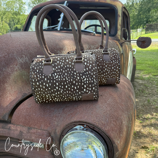 Wild Axis Cowhide Soft Speedy Bag