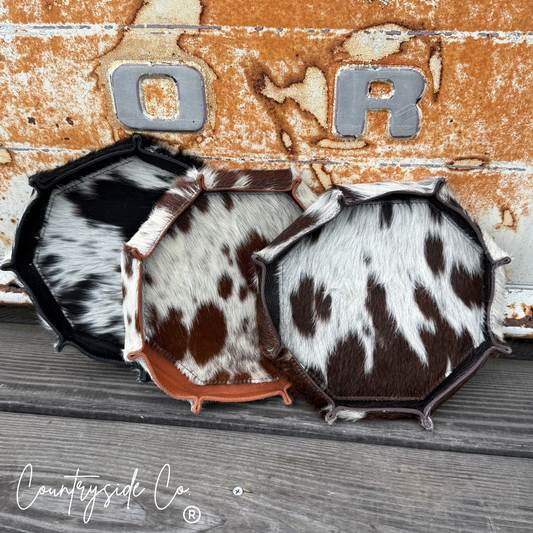 Cowhide Tray