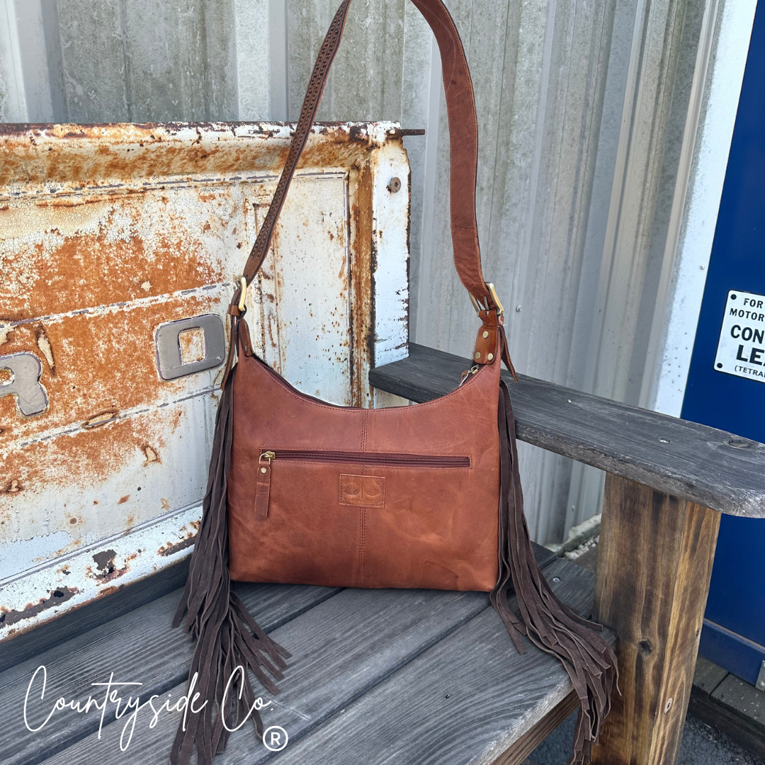 Victoria Revival Cowhide Handbag