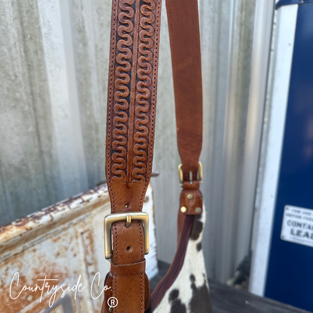 Victoria Revival Cowhide Handbag