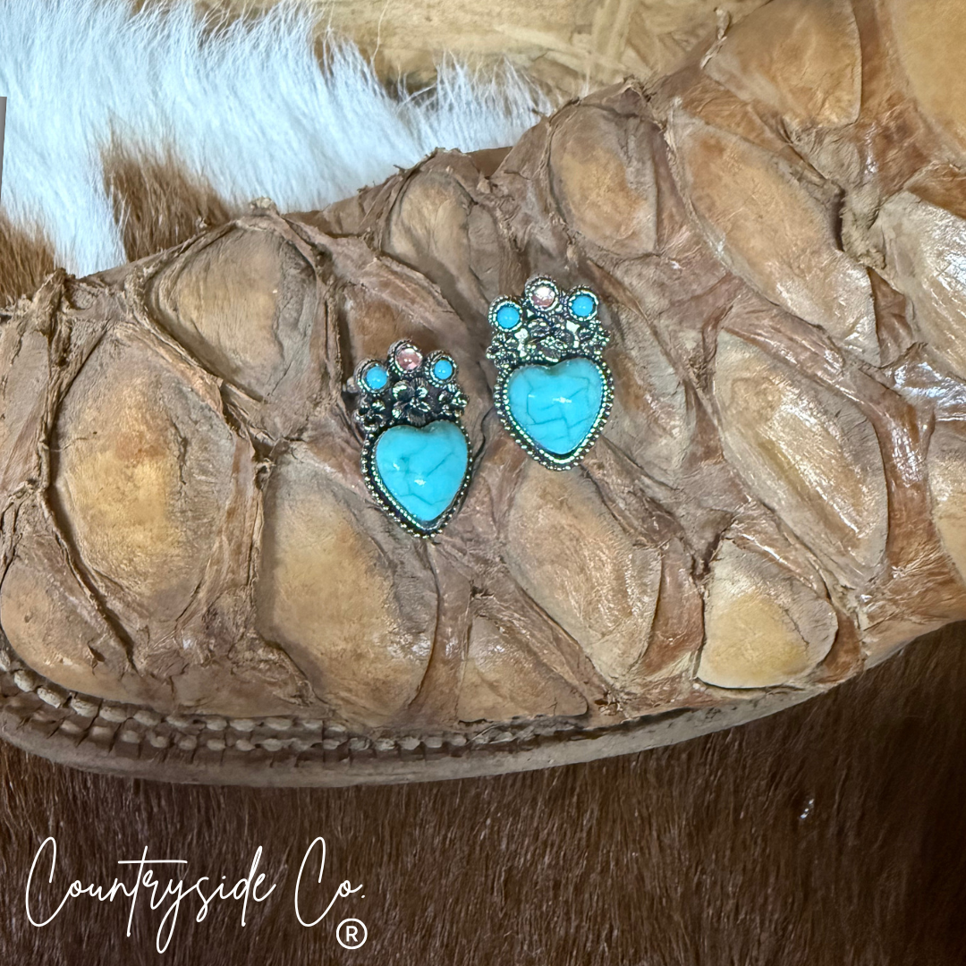 Heart Jewel Earrings