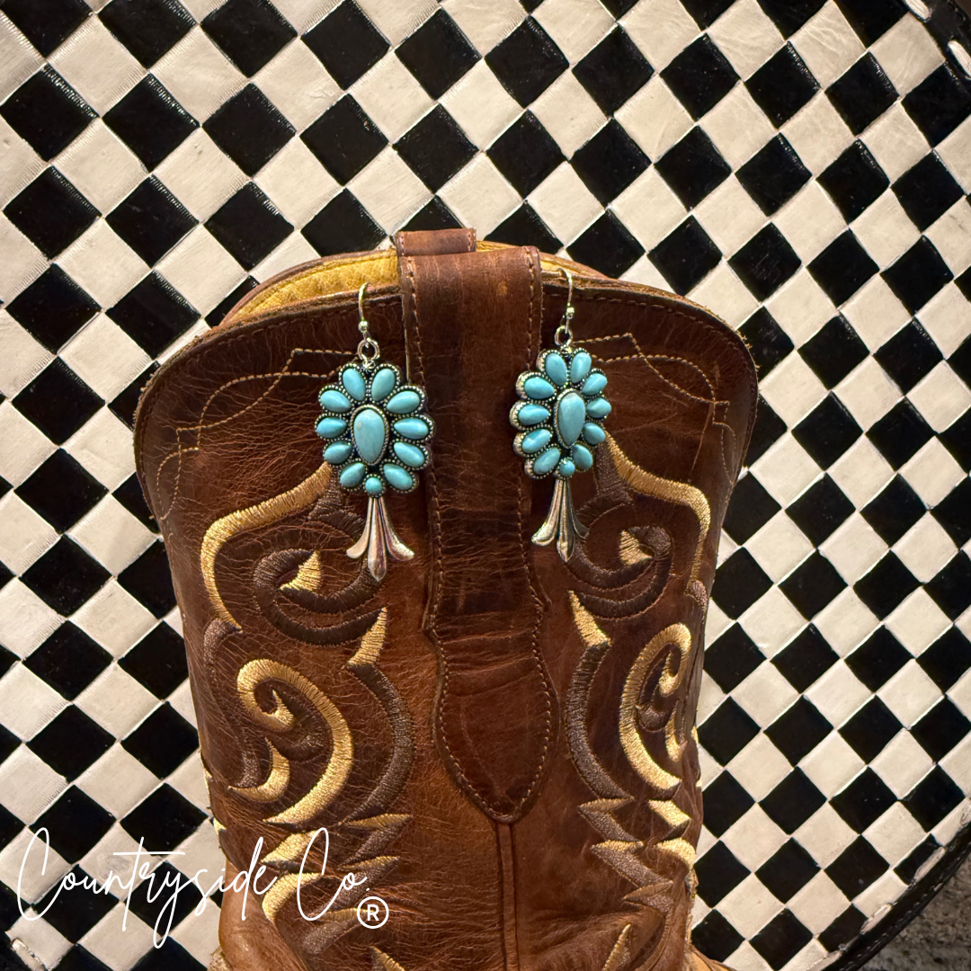 Wildflower Squash Dangle Earrings