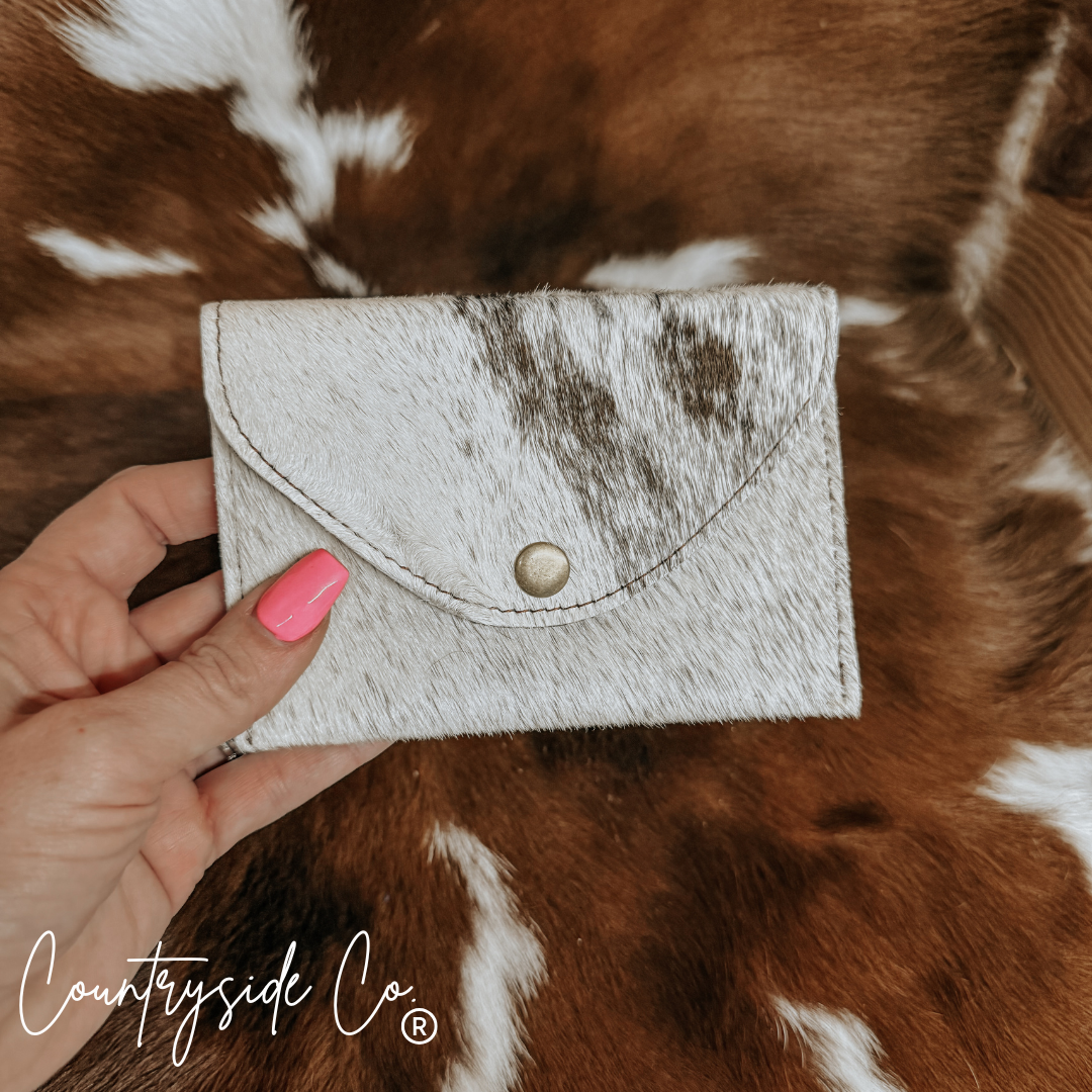 High Noon Cowhide Pouch, Bag Organizer