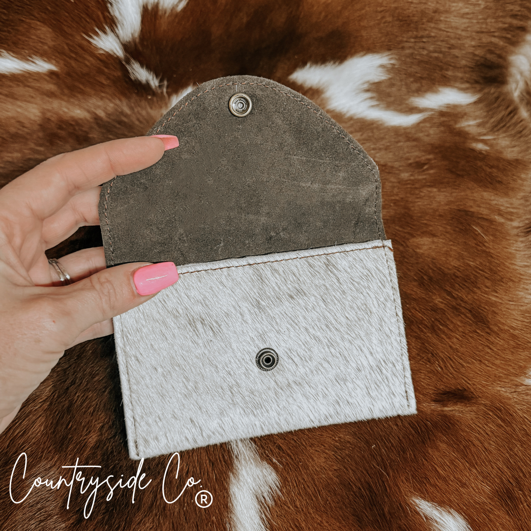 High Noon Cowhide Pouch, Bag Organizer