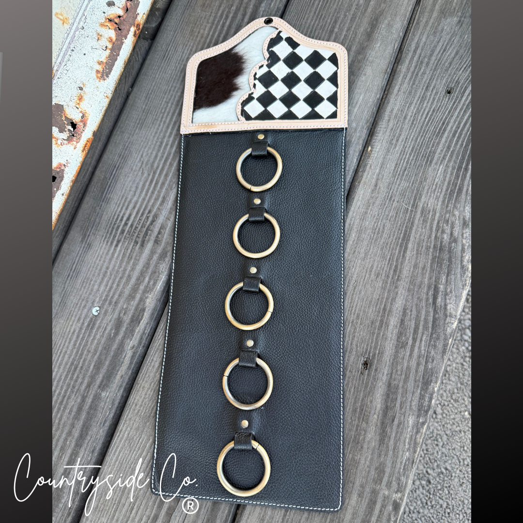 Checkered Wild Rag Scarf Hanger