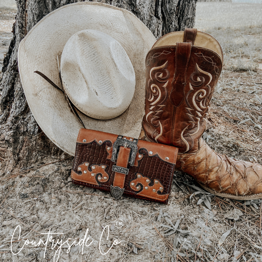 High Noon Leather Wallet by Countryside Co.