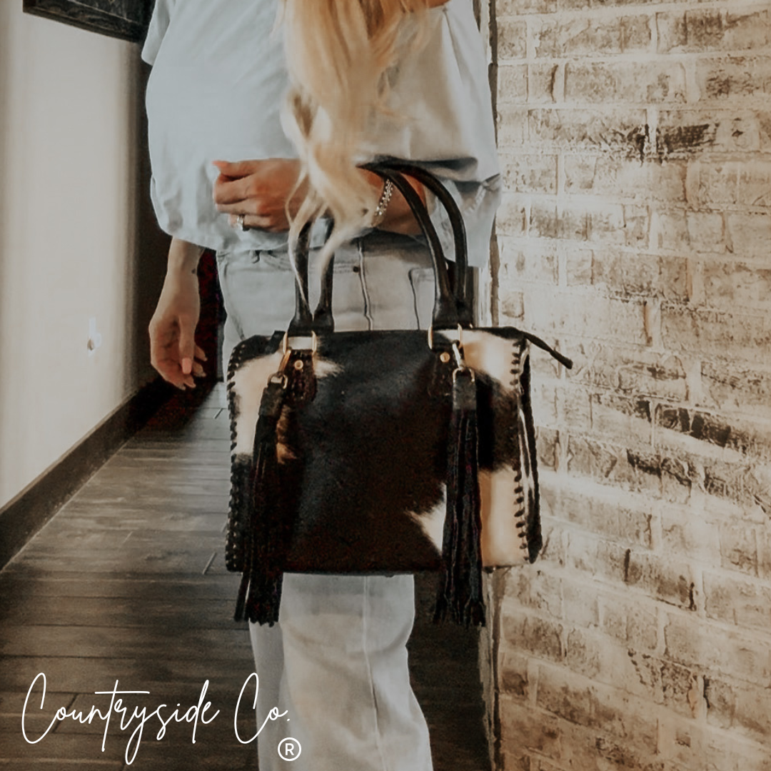 Signature Cowhide Speedy Bag