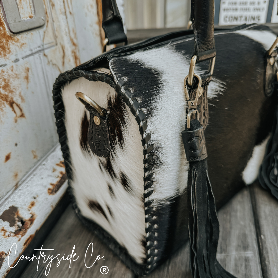 Signature Cowhide Speedy Bag