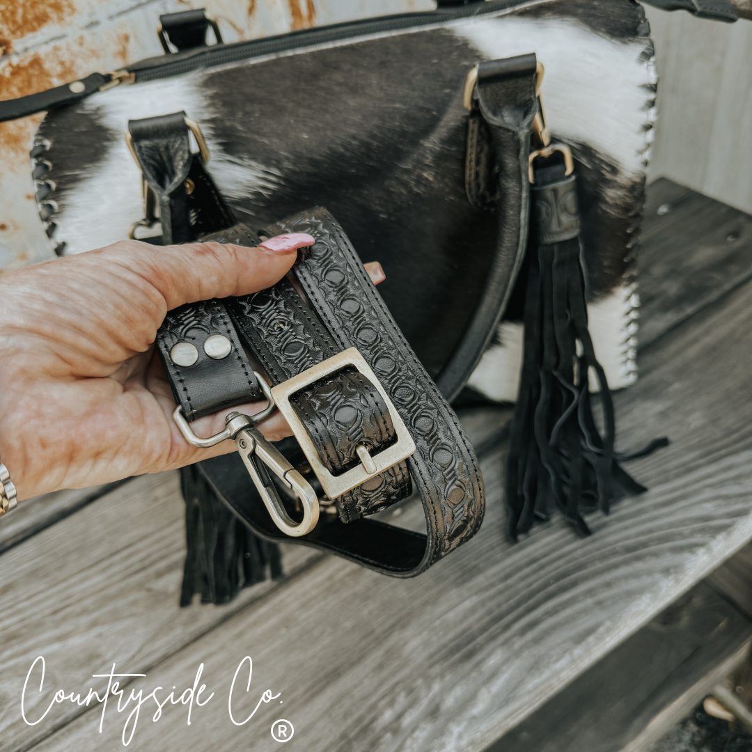 Signature Cowhide Speedy Bag